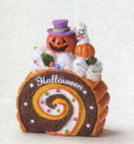 ハロウィンショコラロールケーキ　ハロウィン／パンプキン／かぼちゃ／季節限定販売商品／購入